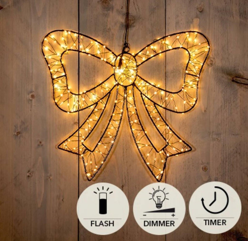 Load image into Gallery viewer, Anna's collection verlichte strikje 34cm 278led ip44 met flitsfunctie timer dimmer