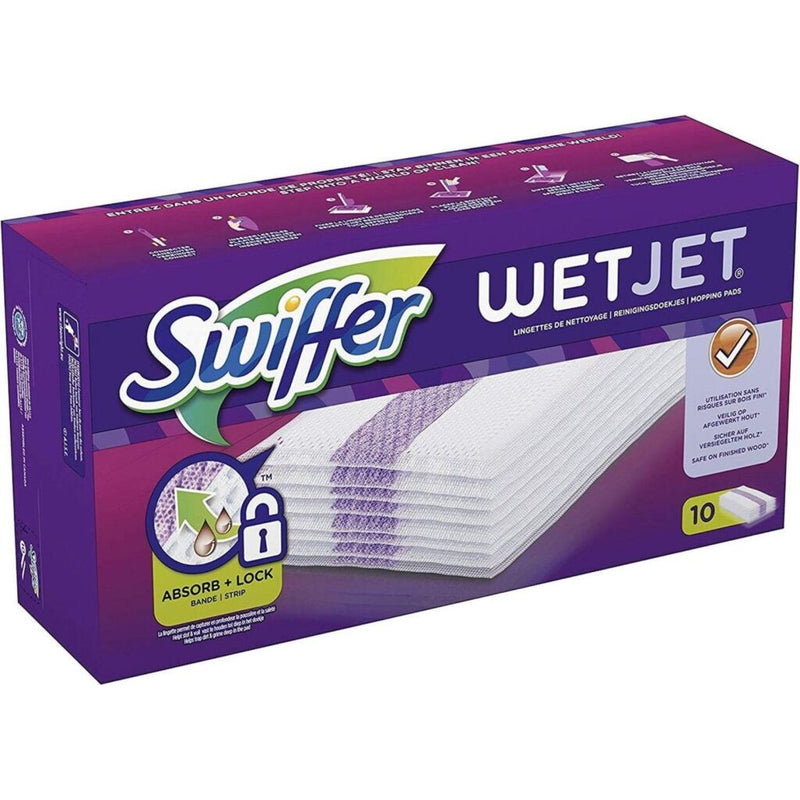 Afbeelding laden in galerijviewer, Swiffer Swiffer Wetjet Reinigingsdoekjes 10 Stuks