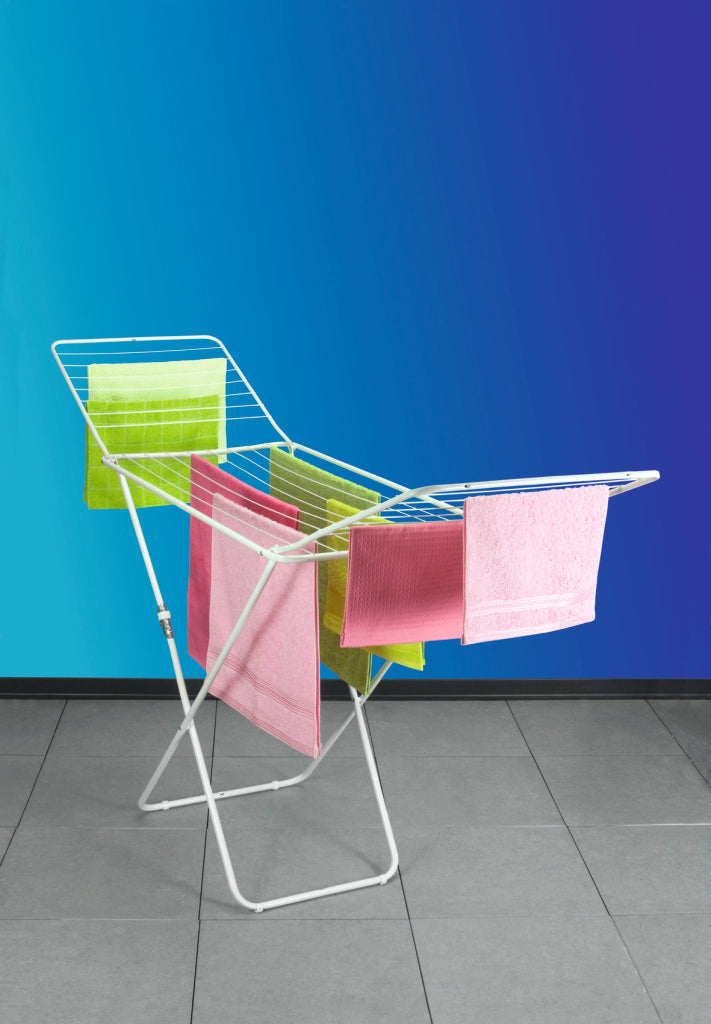 Afbeelding laden in galerijviewer, Metaltex Metaltex Capri Droogrek 20 m Drooglengte Wit