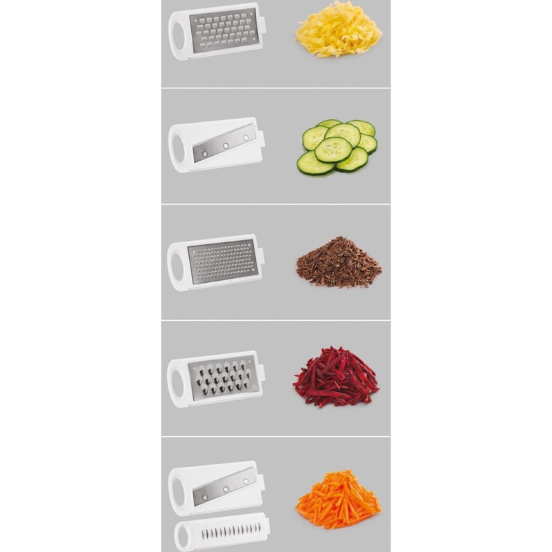 Load image into Gallery viewer, Metaltex profi mandolino 5in1 rasp wit