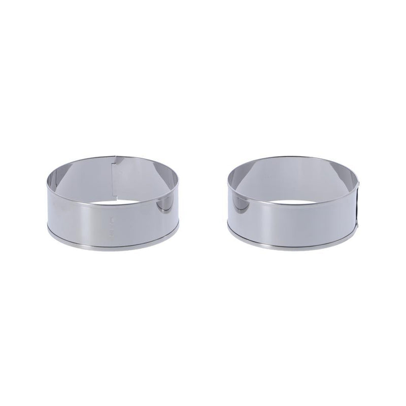 Load image into Gallery viewer, Metaltex bakringen 8.5x3.2 cm 2 stuks rvs