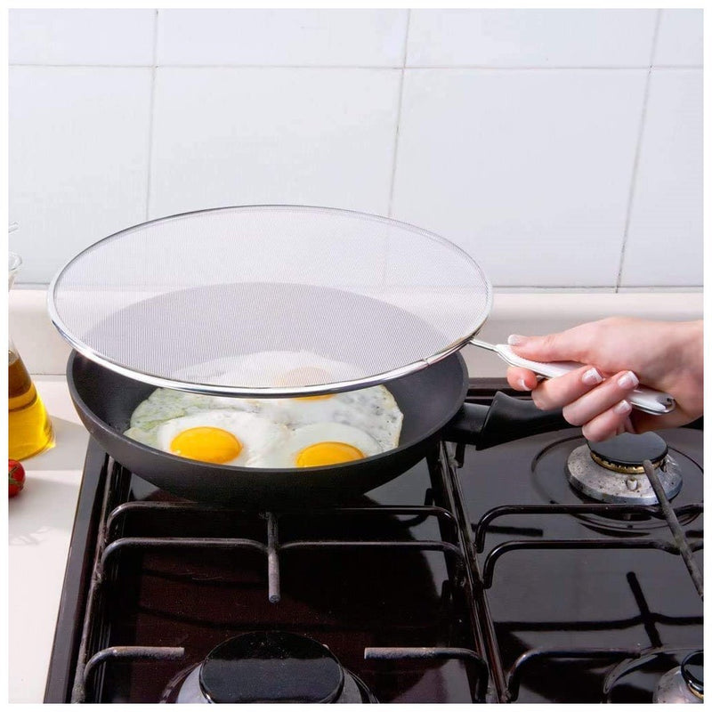 Load image into Gallery viewer, Metaltex antispatdeksel alu 33cm