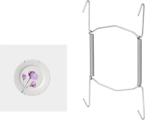 Load image into Gallery viewer, Metaltex tomado- bordenhouder 9-18cm zilver