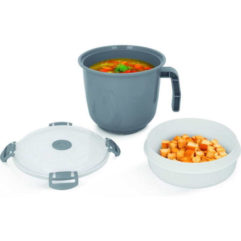 Load image into Gallery viewer, Metaltex vershoudbakje 1l grijs