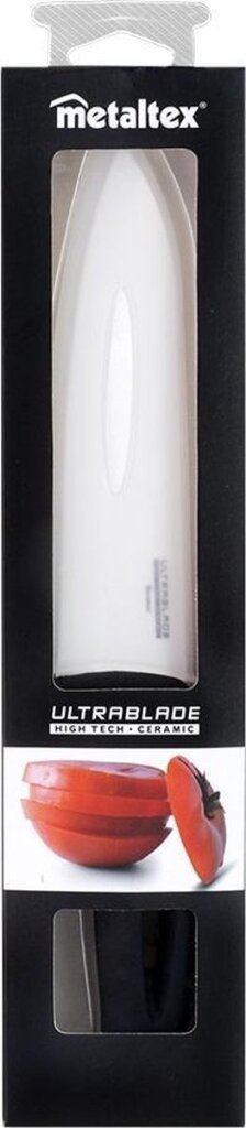 Afbeelding laden in galerijviewer, Metaltex Metaltex Ultrablade Keramisch Mes Lemmet 15cm Soft Touch Ergonomische Greep Totale lengte 27,5cm