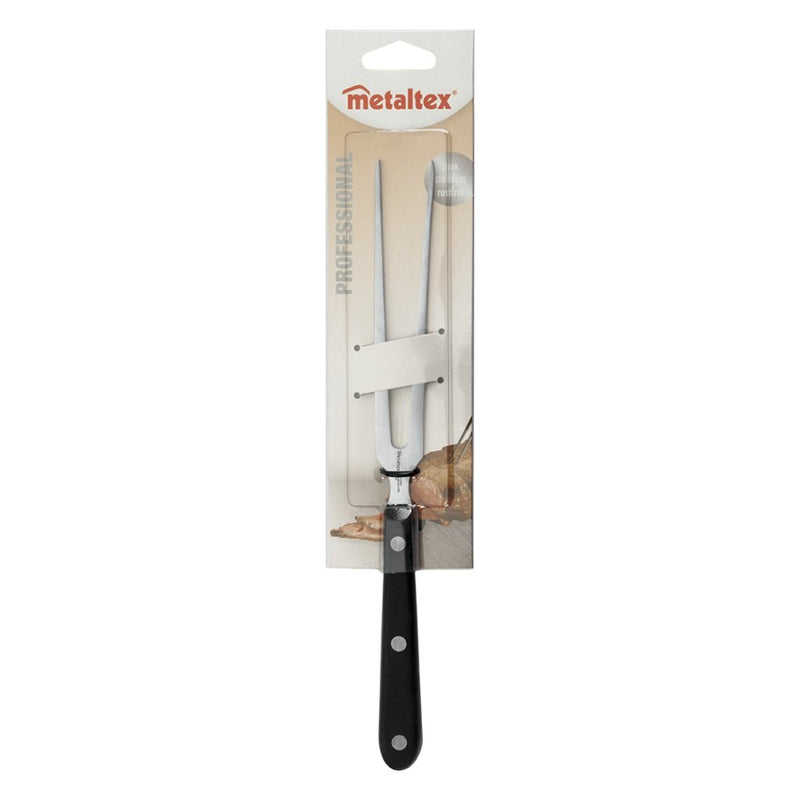 Load image into Gallery viewer, Metaltex professional vork 28.5 cm rvs zwart