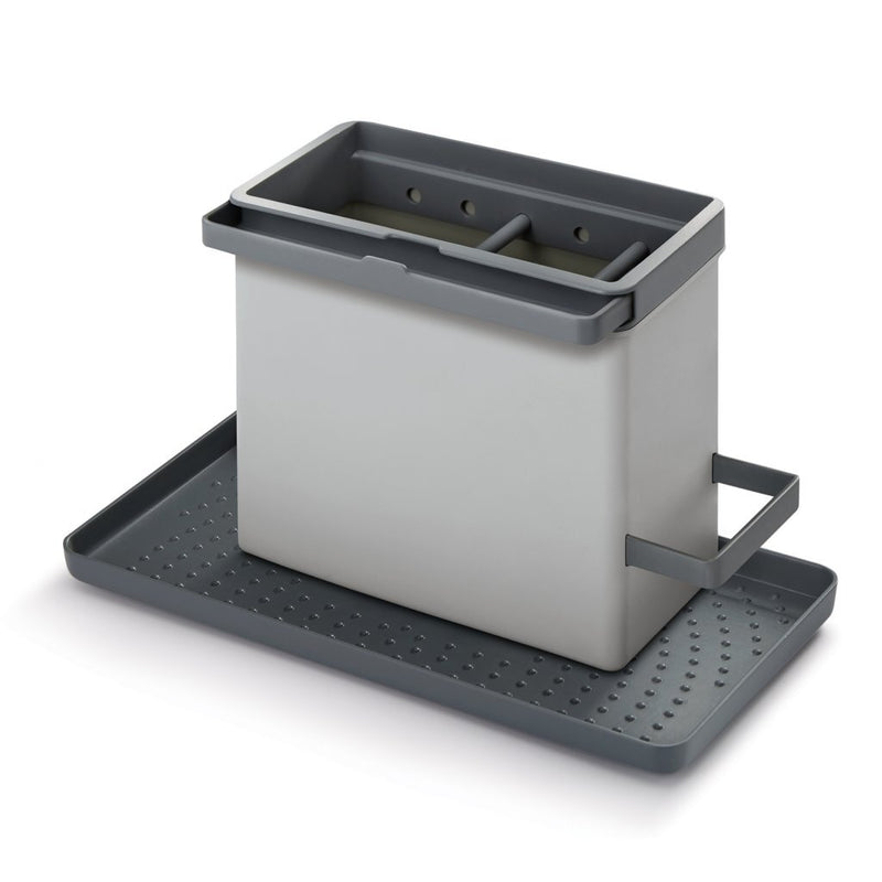 Load image into Gallery viewer, Metaltex kitchen helpers tidy tex gootsteen organiser 24x13x14 cm grijs