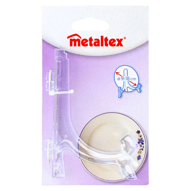 Load image into Gallery viewer, Metaltex bordenhouder 9-18 cm acryl transparant