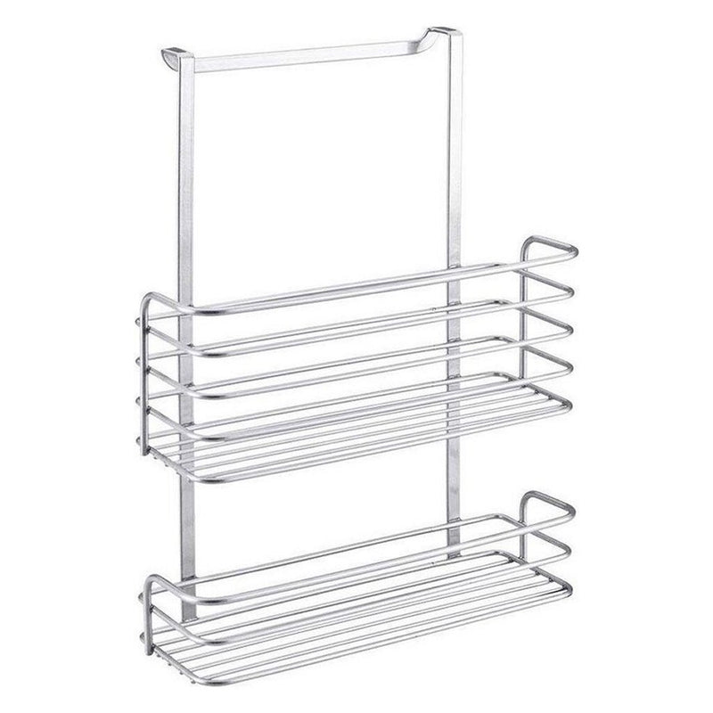 Afbeelding laden in galerijviewer, Metaltex Metaltex Galileo Rekje 2 Etages 36x12x26 cm Zilver