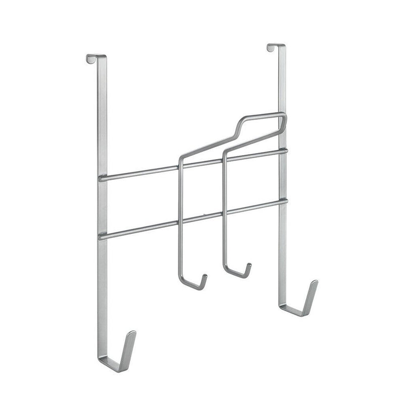 Load image into Gallery viewer, Metaltex over the door space saver strijksethouder 28x12x28 cm zilver