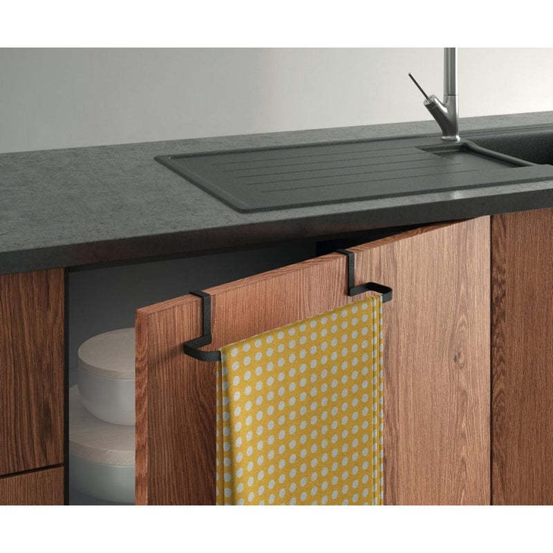 Load image into Gallery viewer, Metaltex galileo handdoekhouder 30x8x5 cm zwart