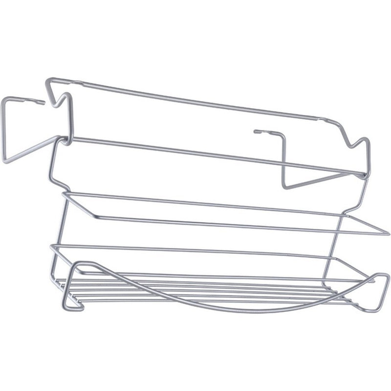 Load image into Gallery viewer, Metaltex uitklapbaar kruidenrekje 40x28x33 cm zilver