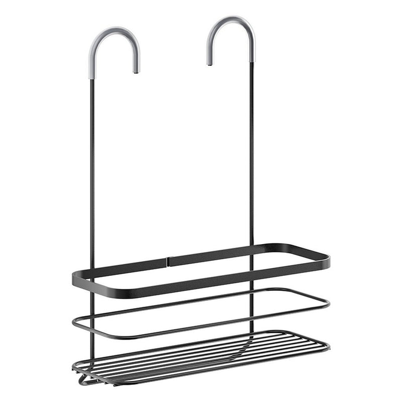 Load image into Gallery viewer, Metaltex doucherek 28x14x38 cm zwart metaal