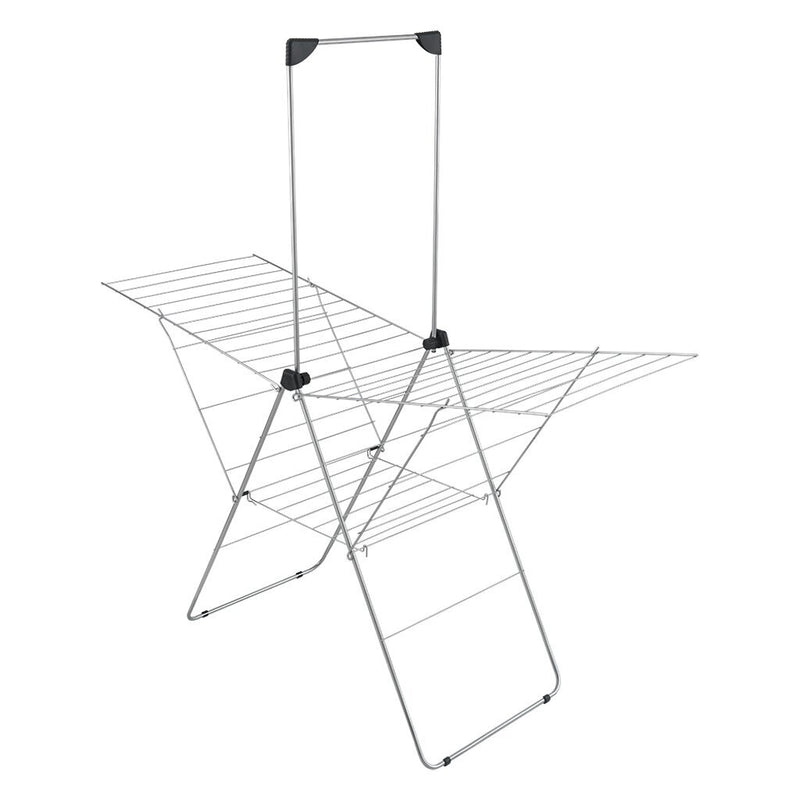 Load image into Gallery viewer, Metaltex monsoon droogrek 30 m drooglengte zilver