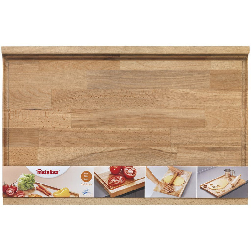Load image into Gallery viewer, Metaltex beukenhouten plank 55x35x2 cm