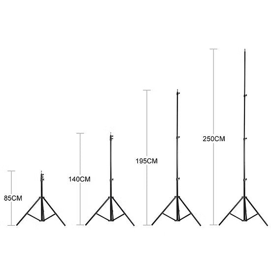 Load image into Gallery viewer, Falcon eyes lampstatief i-2501 82-250 cm
