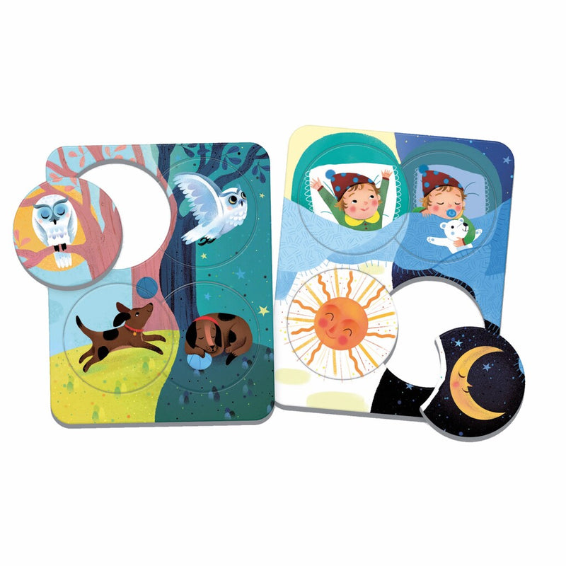 Load image into Gallery viewer, Clementoni Education Little Match Dag en Nacht