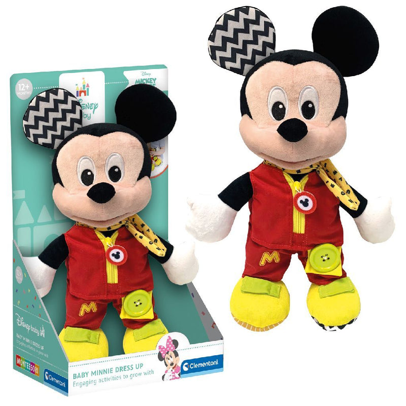 Load image into Gallery viewer, Clementoni Baby Disney Mickey Mouse Knuffel