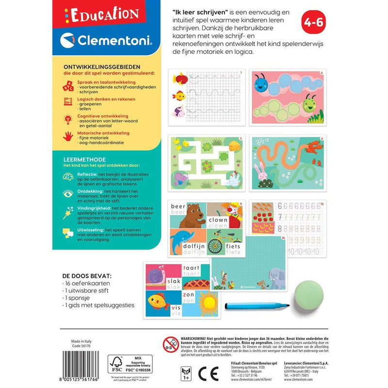 Load image into Gallery viewer, Clementoni ik leren schrijven