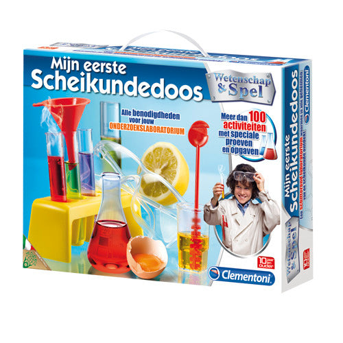 Afbeelding laden in galerijviewer, Clementoni wetenschap spel - mijn eerste scheikundedoos