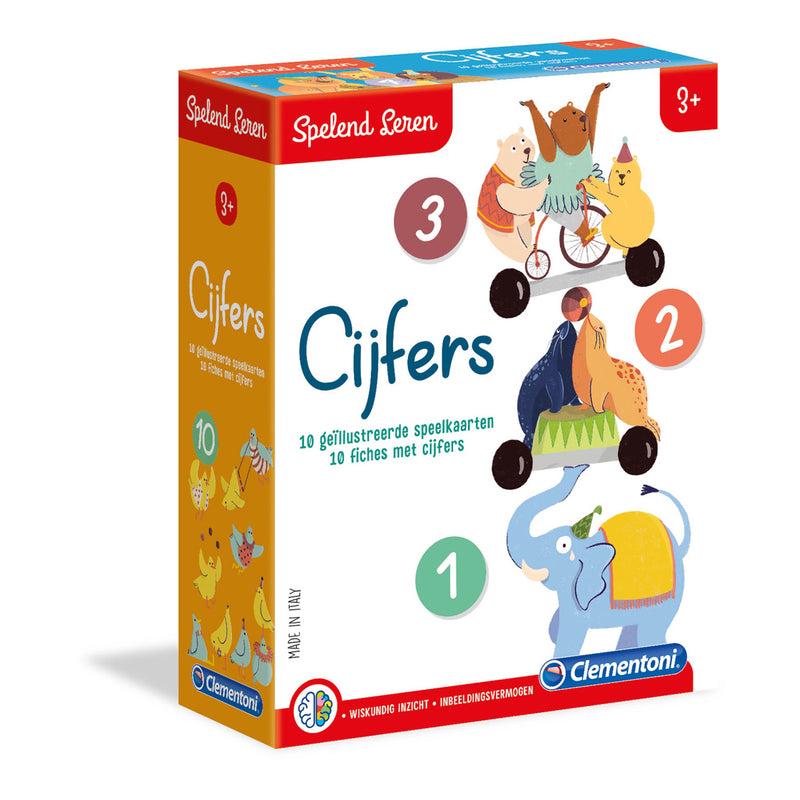 Load image into Gallery viewer, Clementoni spelend leren cijfers