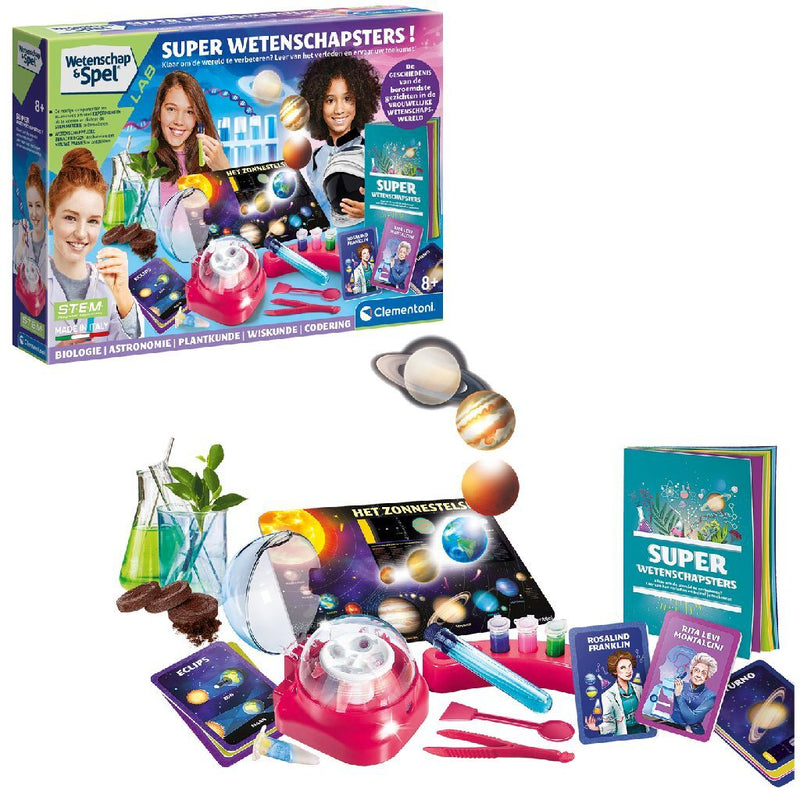 Load image into Gallery viewer, Clementoni Wetenschap Spel Super Wetenschapsters