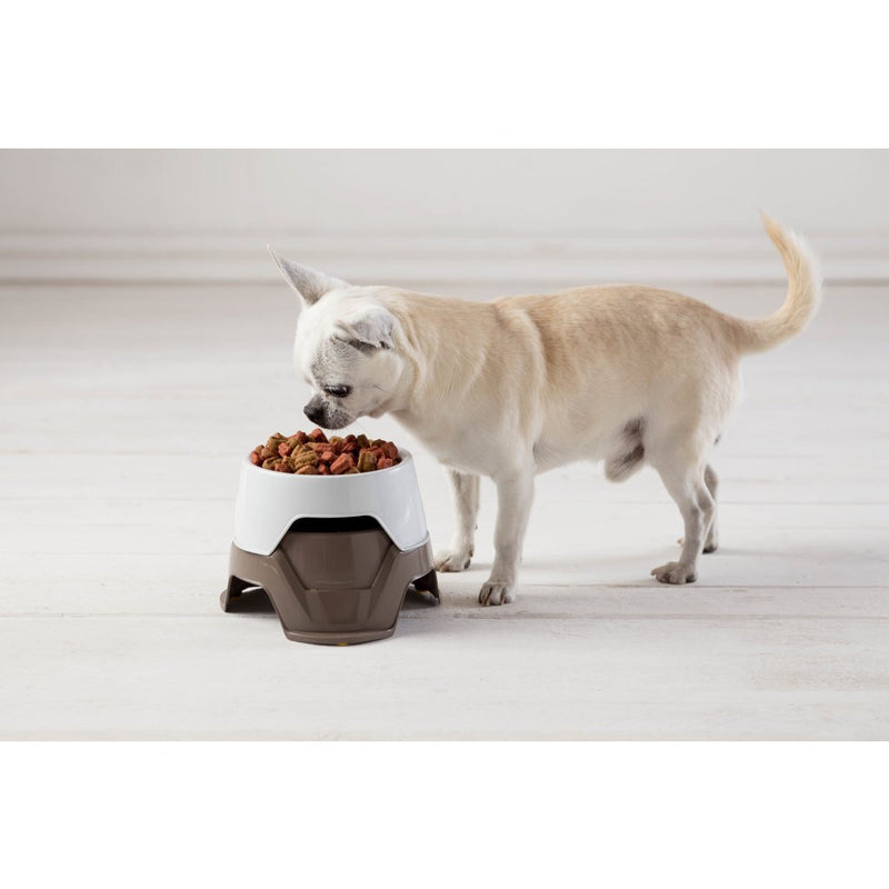 Load image into Gallery viewer, Bama pet voederbak stapelbaar 19x10-13 cm assorti