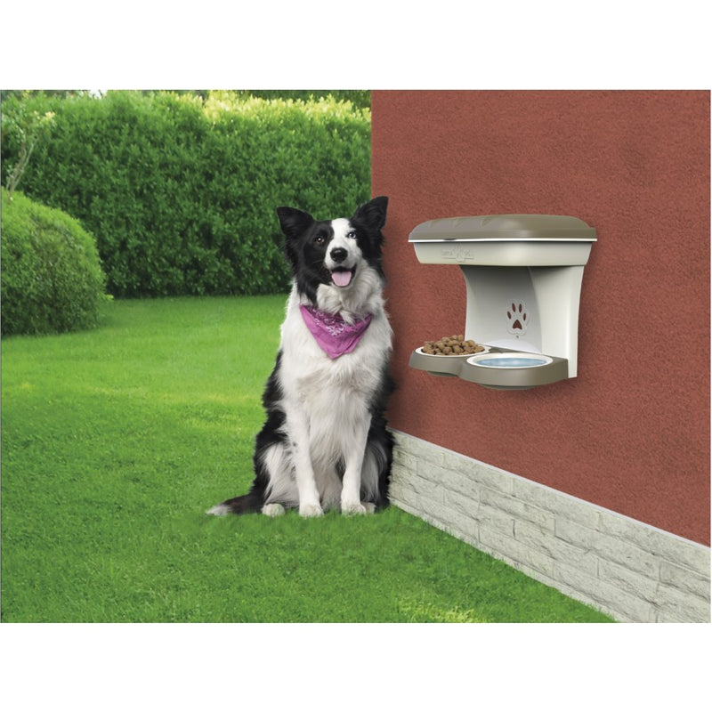 Load image into Gallery viewer, Bama pet hondenvoederbak 48x27x42 cm taupe