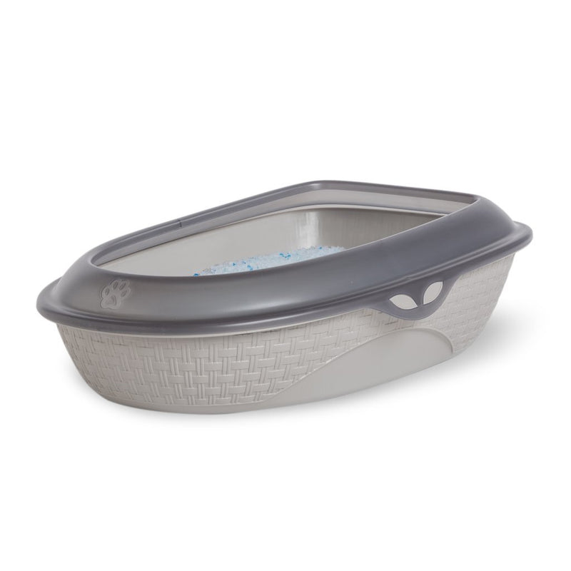 Load image into Gallery viewer, Bama pet sabbia kattenbak 59.5x40.3x17.9 cm grijs