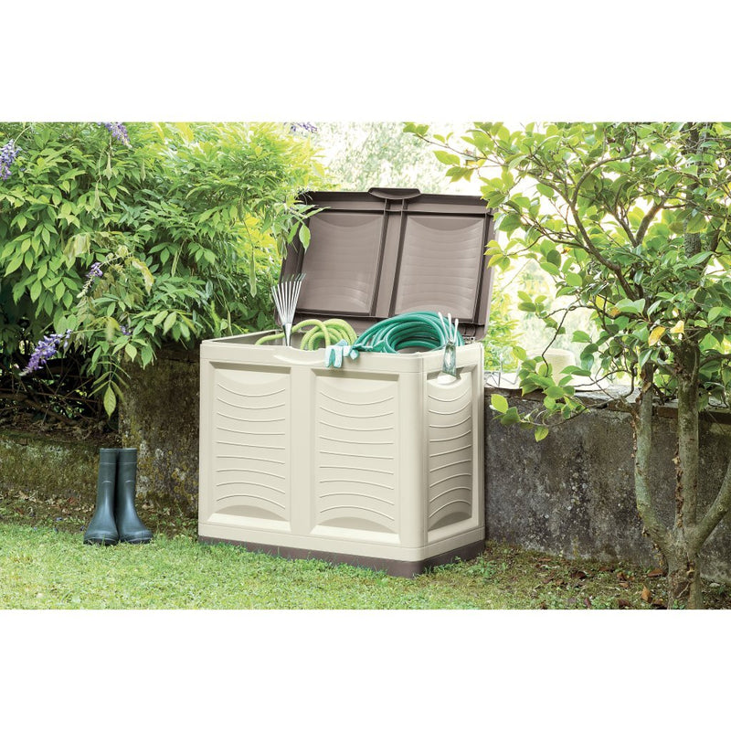 Load image into Gallery viewer, Bama mettitutto container 200l 78x45x64 cm beige taupe