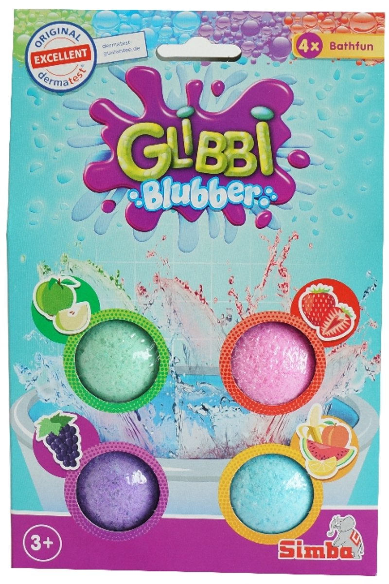 Load image into Gallery viewer, Simba glibbi bruisballen, 4st.