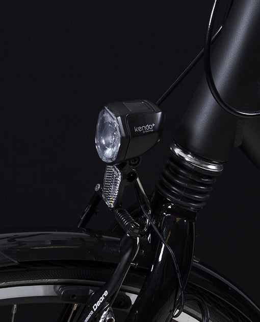 Load image into Gallery viewer, Spanninga koplamp Kendo Xdo 30 lux on off v-brake + kabel