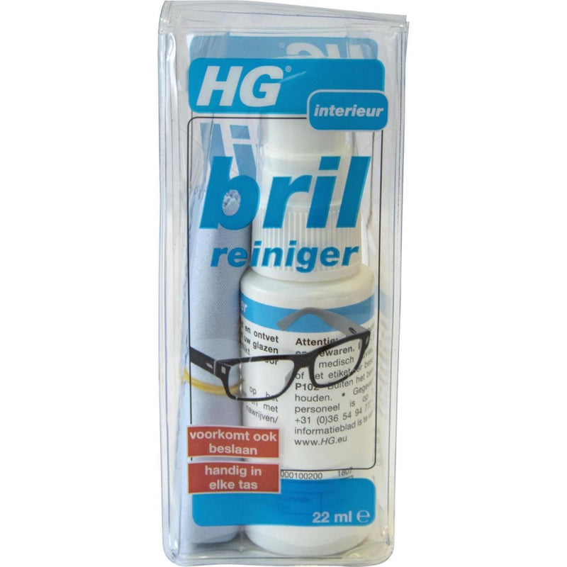 Load image into Gallery viewer, Hg brilreiniger 22ml inclusief doekje