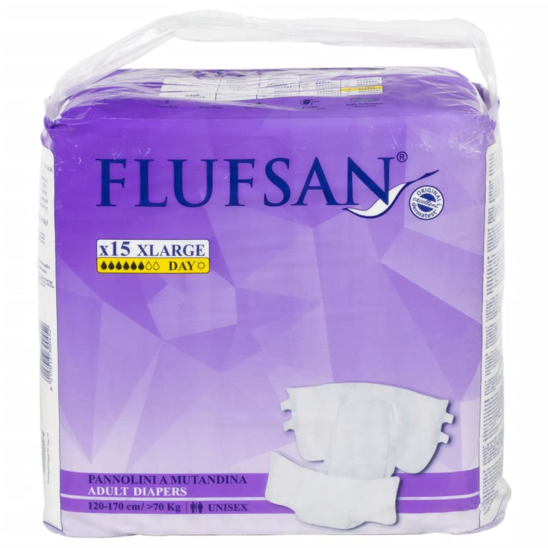 Load image into Gallery viewer, VidaXL Flufsan Incontinentieluier 15 st maat XL