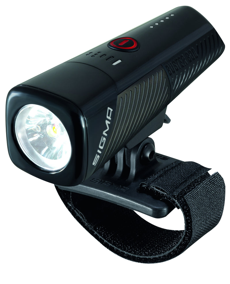 Load image into Gallery viewer, Sigma koplamp Buster 800 LED helmhouder -Li-ion accu USB