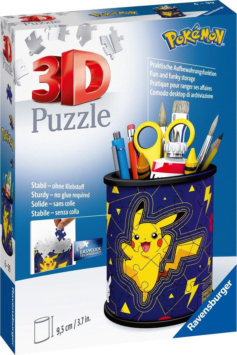 Load image into Gallery viewer, Pokémon ravensburger 3d puzzel - pennenbak - 54st.