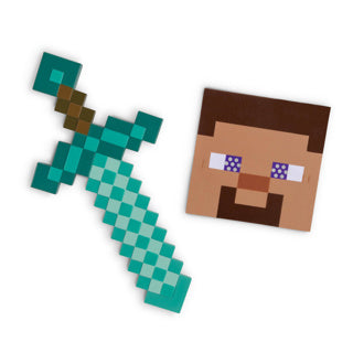 Load image into Gallery viewer, Disguise minecraft zwaard en masker set compleet