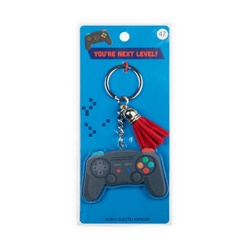 Afbeelding laden in galerijviewer, Paperdreams sleutelhanger- game controller acryl 6,5x13,5cm