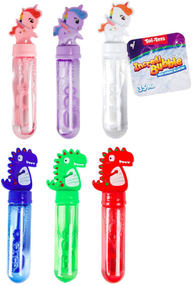 Afbeelding laden in galerijviewer, Toi-toys bellenblaasstaaf dino eenhoorn, 24st.