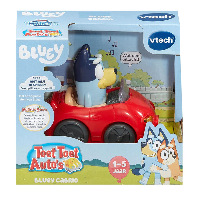 Load image into Gallery viewer, Vtech toet toet bluey - bluey cabrio