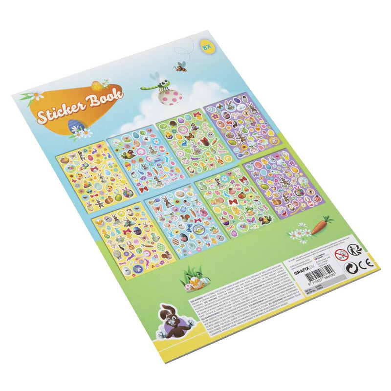 Load image into Gallery viewer, Grafix stickerboek pasen a4