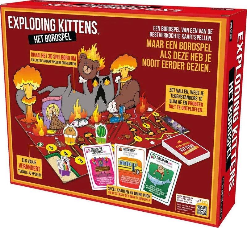Load image into Gallery viewer, Asmodee exploding kittens het bordspel - partyspel - vanaf 7 jaar - 2-6 spelers - humor gegarandeerd