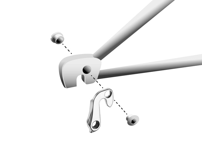 Load image into Gallery viewer, Union derailleurpad GH-139 met schroefset M8x0.75