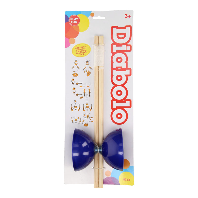 Load image into Gallery viewer, Playfun diabolo met houten stokken