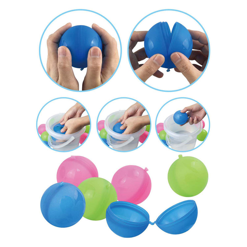 Afbeelding laden in galerijviewer, Playfun hervulbare waterballen, 6st.