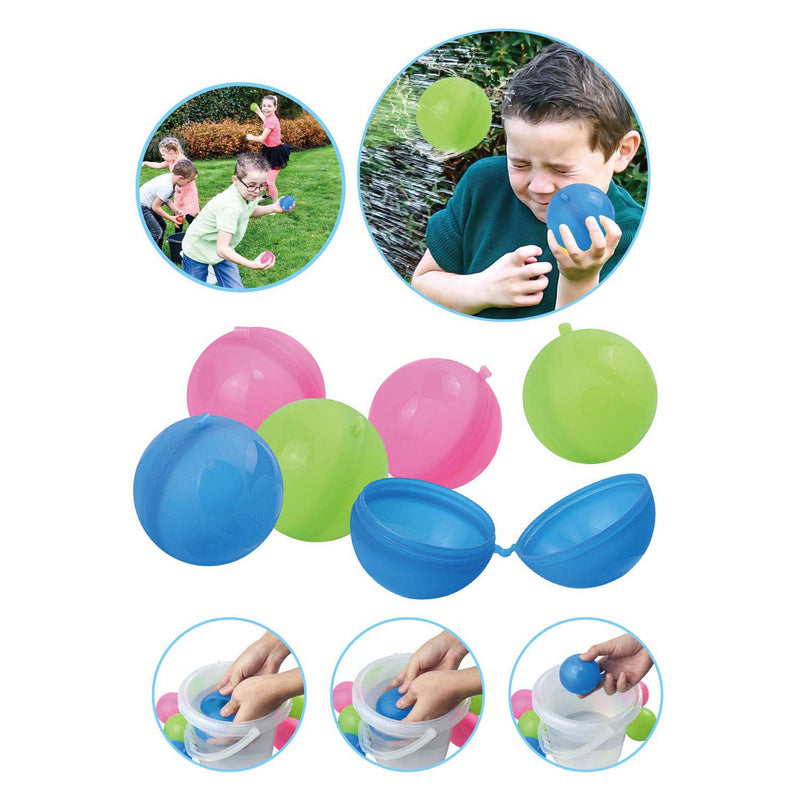 Afbeelding laden in galerijviewer, Playfun hervulbare waterballen, 6st.
