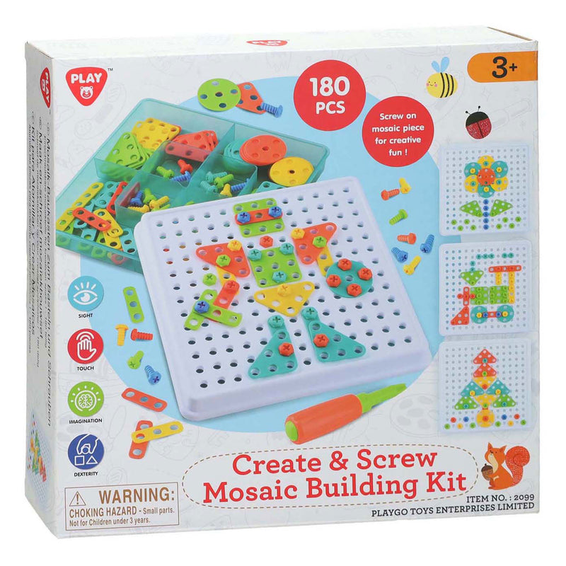 Load image into Gallery viewer, Playgo constructieset mozaïek - 180dlg.