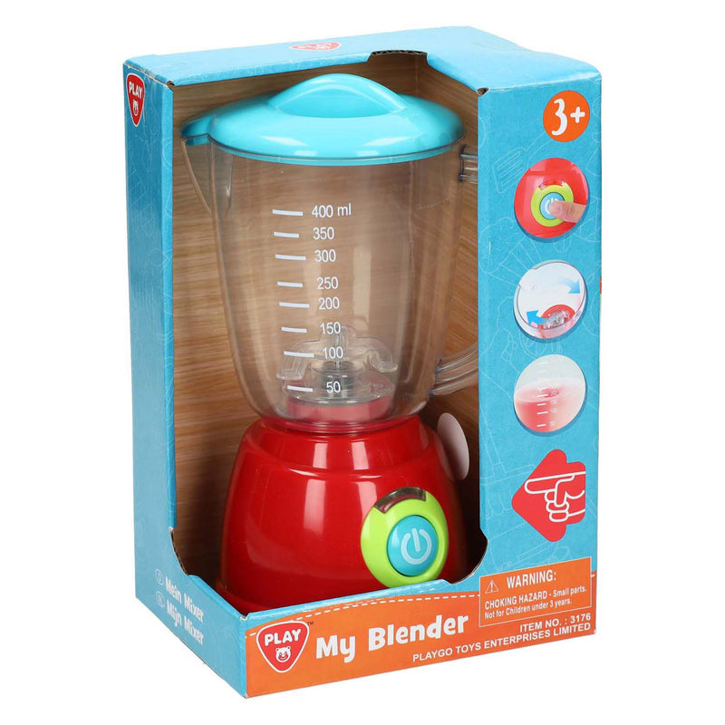 Load image into Gallery viewer, Playgo speelgoed blender met licht en fruit accessoires - keuken speelgoed.