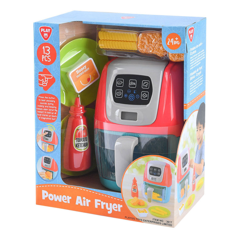 Load image into Gallery viewer, Playgo airfryer speelset - 13dlg.