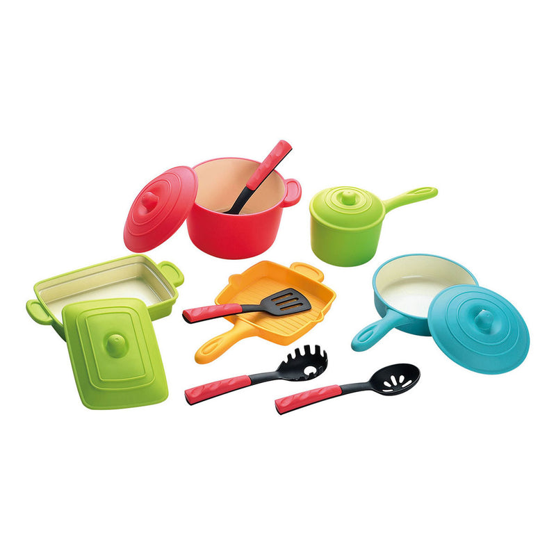 Load image into Gallery viewer, Playgo pannen en keukenaccessoires modern speelset - 13dlg.
